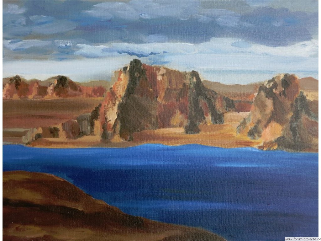 Ölgemälde Lake Powell II